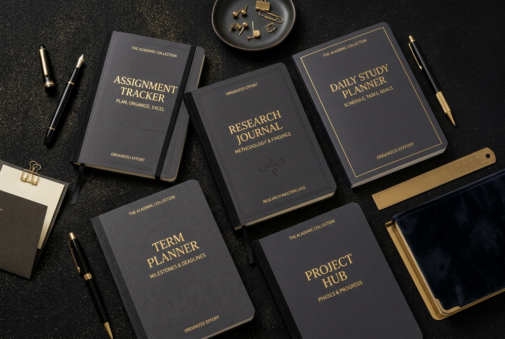 Student Assignment Rescue Tracker and Dissertation Planner Excel bundle